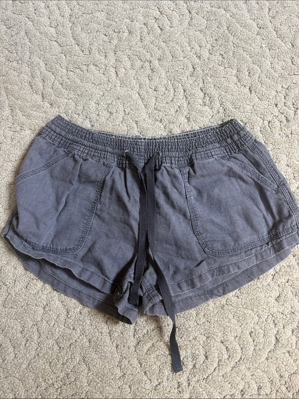 Altar'd State Women's Drawstring Shorts - Charcoal